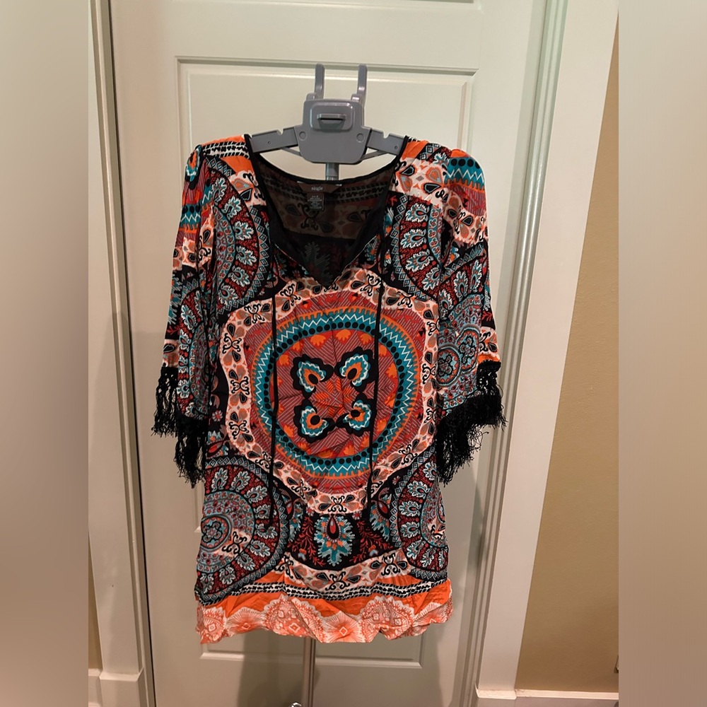 3/$30 Boho “Single” Dress. Size Small
